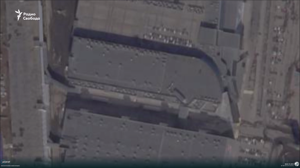 Las imágenes de satélite han aparecido después de Ataque terrorista en el Ayuntamiento de Crocus