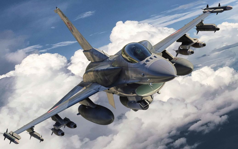Anunciado en Bélgica transferencia de aviones F-16 a Ucrania