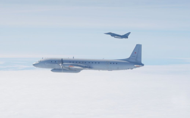 La Fuerza Aérea Alemana levantó cazas de la OTAN a través del Il-20 ruso