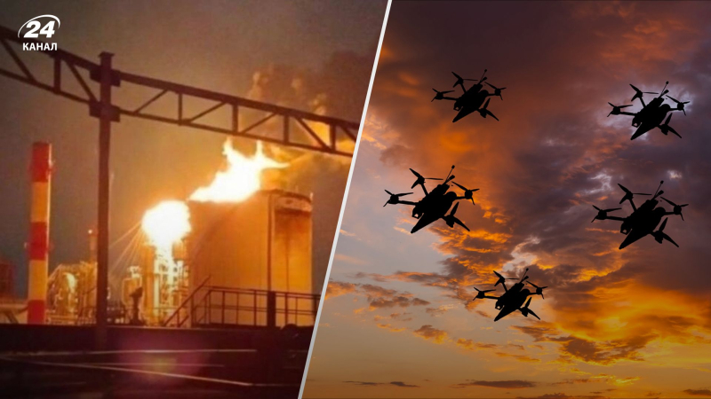 Los rusos se quejan de las explosiones en la región de Krasnodar: probablemente, los drones atacaron una refinería de petróleo