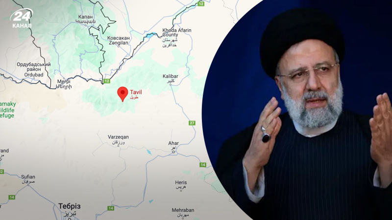 Dónde se estrelló el avión del presidente iraní Ibrahim Raisi: muestra la ubicación del accidente aéreo en el mapa