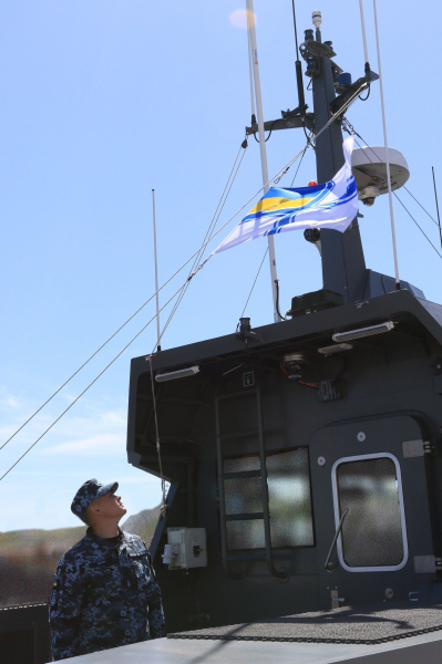 Irpen y Reni: la Armada de Ucrania se reabasteció con dos barcos donados por Estonia