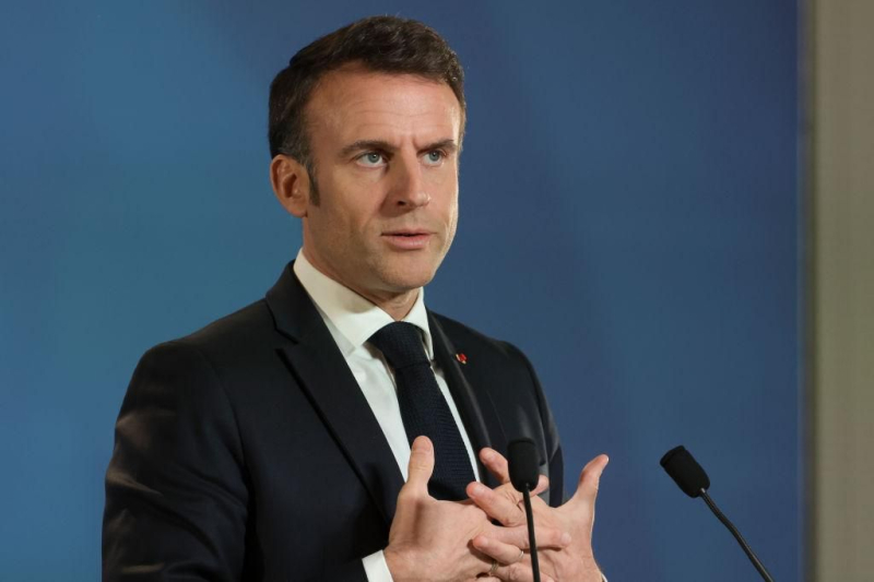 Envío de tropas francesas a Ucrania: Macron explicó en qué condiciones considerará este tema