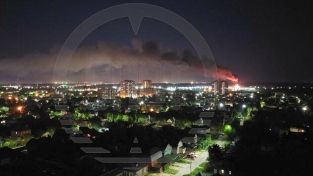 Incendio en Podolsk, cerca de Moscú: el humo sobre el almacén era visible a kilómetros de distancia