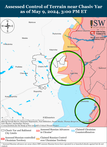 Mapa de operaciones militares para el 10 de mayo de 2024: la situación en el frente