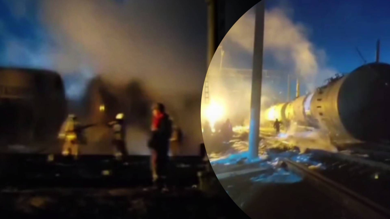 Estaban ardiendo en en la región de Rostov tanques con combustible
