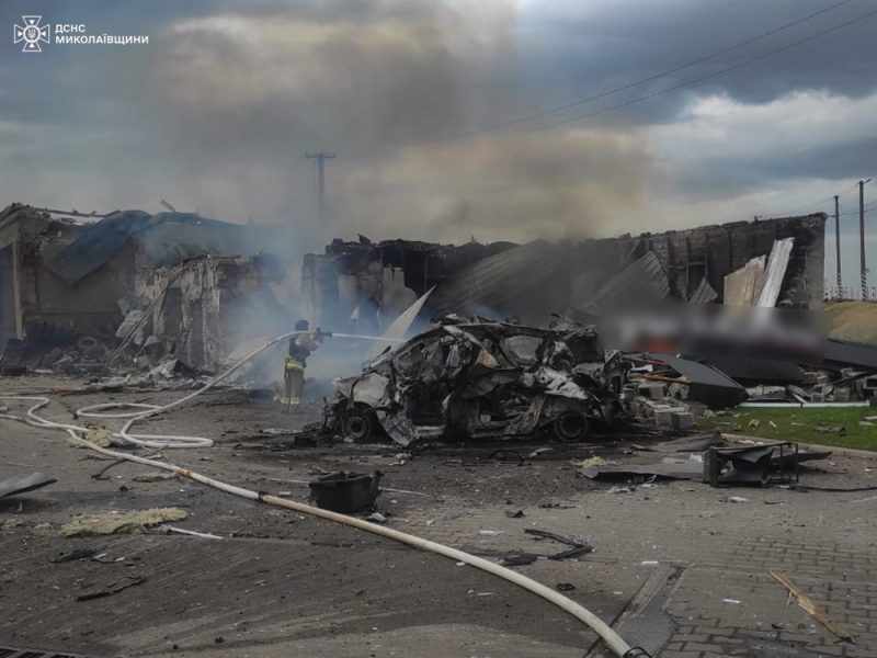 Explosión en Snigirevka: los rusos se metieron en un lavado de autos, hay muertos y heridos