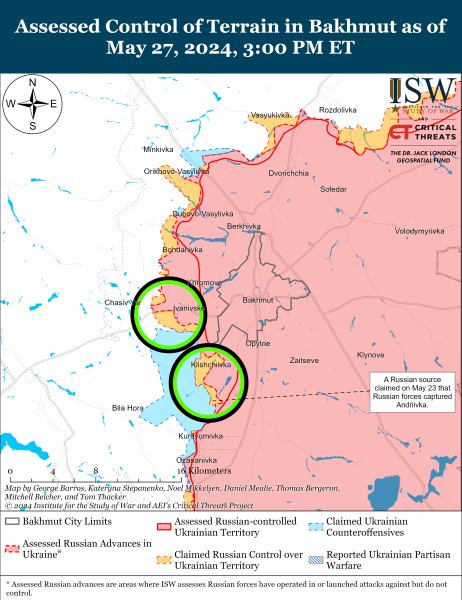 Mapa de operaciones militares para el 28 de mayo de 2024: la situación en el frente 