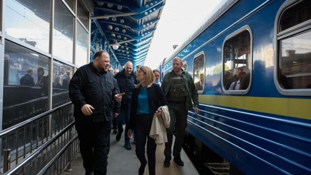 El presidente del Parlamento Europeo, Metzola, llegó a Kiev