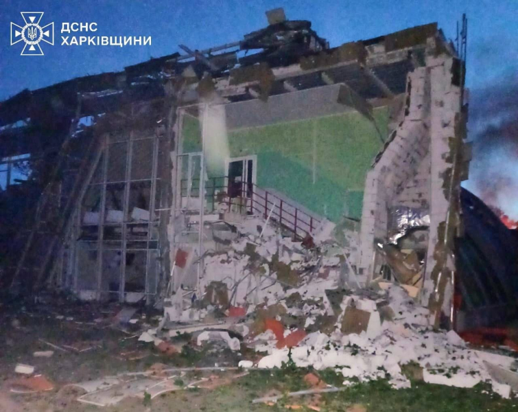 RF lanzó bombas aéreas sobre Zolochiv: hay destrucción, entre los heridos hay agentes de policía