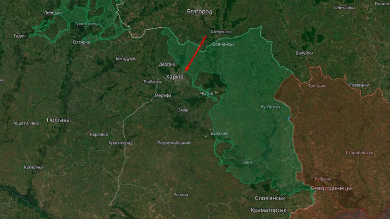 Se escuchan explosiones por la noche en Jarkov: se han detectado drones enemigos