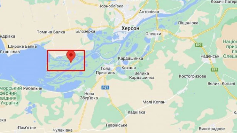 Cientos de drones FPV y combate constante: Pletenchuk sobre la situación cerca de la isla Nestriga en la región de Kherson