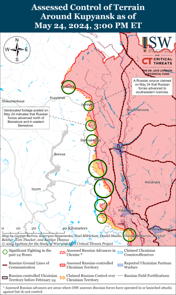 Mapa de operaciones militares para el 25 de mayo de 2024: la situación en el frente 