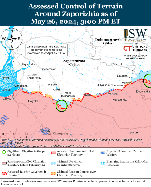 Mapa de operaciones militares el 27 de mayo de 2024 - la situación en el frente