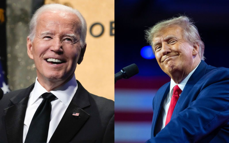 Nuevo 'candidato' a presidente de Estados Unidos: Biden y Trump desafiados