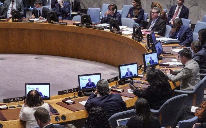 La Seguridad de la ONU El Consejo celebrará una reunión sobre la intensificación de los bombardeos rusos