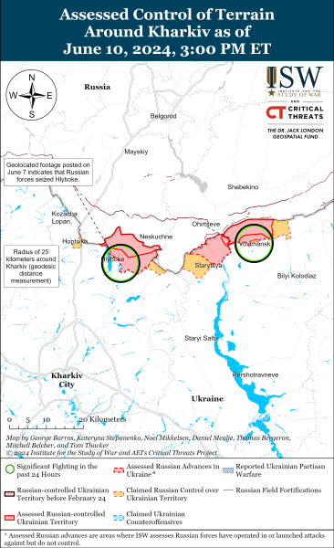 Mapa de operaciones militares para el 11 de junio de 2024: situación en el frente