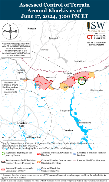 Mapa de operaciones militares el 18 de junio de 2024: la situación en el frente