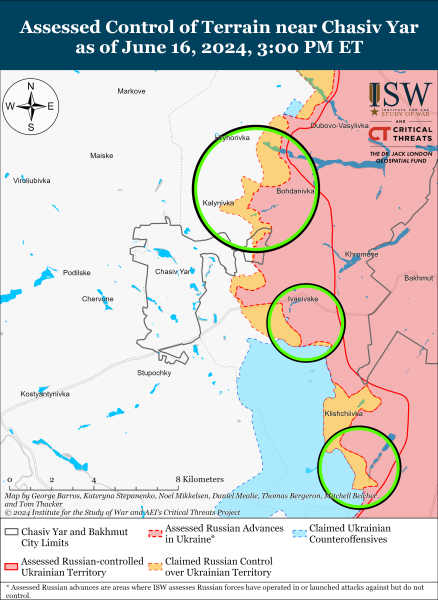 Mapa de operaciones militares del 17 de junio , 2024: situación en el frente