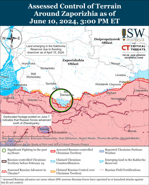 Mapa de operaciones militares para el 11 de junio de 2024: situación en the front