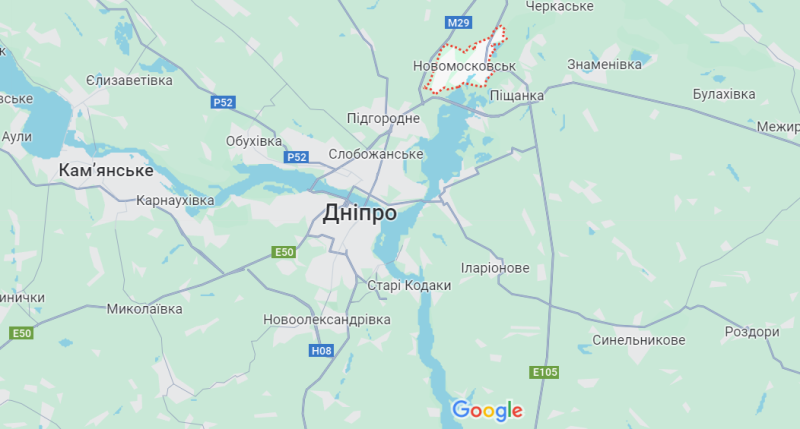 En Novomoskovsk, en las afueras del Dnieper, se produjeron explosiones: se advirtió sobre balística desde el este