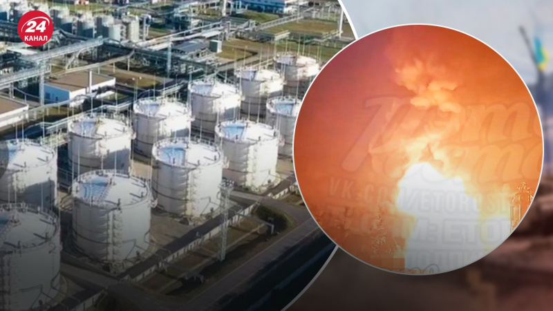 Los rayos tronaron en el Explosiones en la región de Rostov y la refinería de petróleo Novoshakhtinsky está en llamas