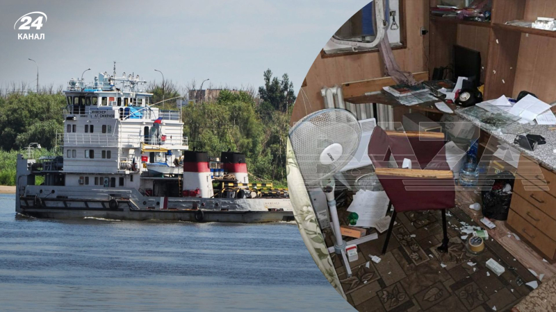 En Rusia se quejan de un ataque a un remolcador y una barcaza en la bahía de Taganrog