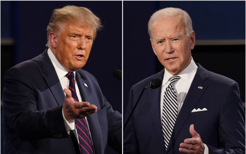Biden y Trump coincidieron en el debate: se conocieron las reglas