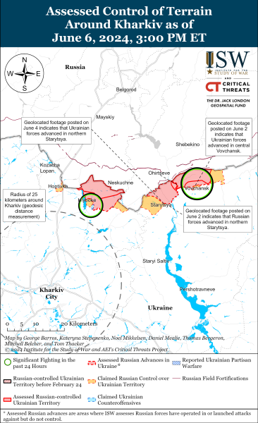 Mapa de operaciones militares para el 7 de junio de 2024: situación en el frente