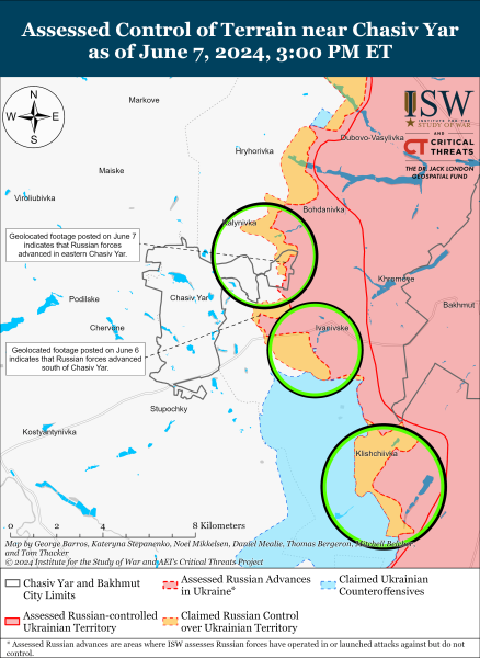 Mapa de operaciones militares el 8 de junio de 2024: situación en el frente