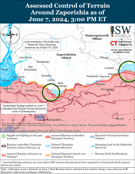 Mapa de operaciones militares el 8 de junio de 2024: situación en el frente