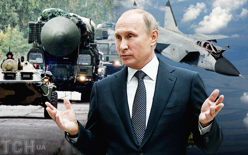 Putin amenazado con golpes a los países que suministran armas a Ucrania