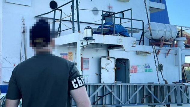 SBU detuvo al capitán del barco que ayudaba a la Federación Rusa a exportar grano ucraniano desde Crimea