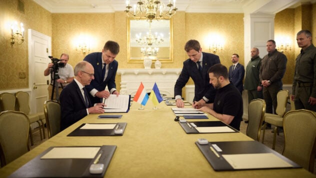 Ucrania y Luxemburgo firmaron un acuerdo de seguridad