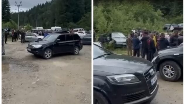 En Vorokhta, los lugareños atacaron un coche de TCC: el puesto de control ha sido eliminado, pero los controles continuarán 