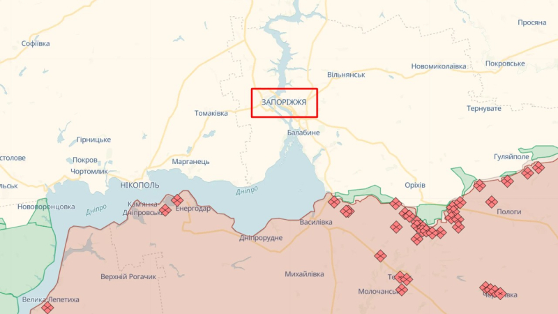 Explosiones en Zaporozhye: los rusos lanzaron material balístico desde Crimea