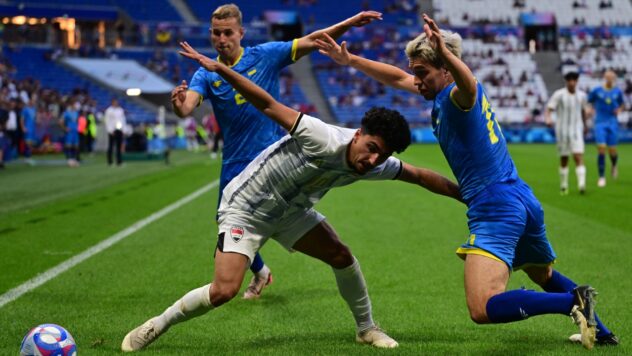 Ucrania perdió ante Irak en su primer partido de fútbol en los Juegos Olímpicos de 2024