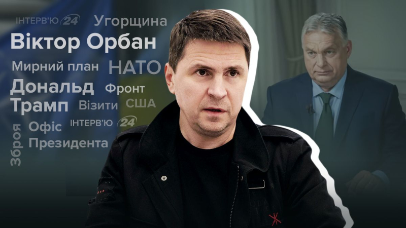 Lo que hay detrás de la visita de Orban a Ucrania: franco entrevista con Mikhail Podolyak