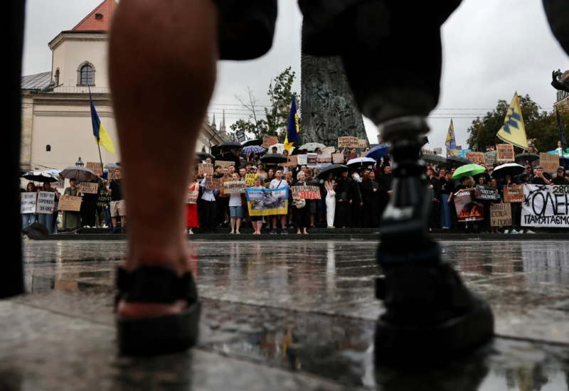 Liberen a Azov: en el aniversario de la tragedia de Elena, se realizaron manifestaciones en ciudades ucranianas 