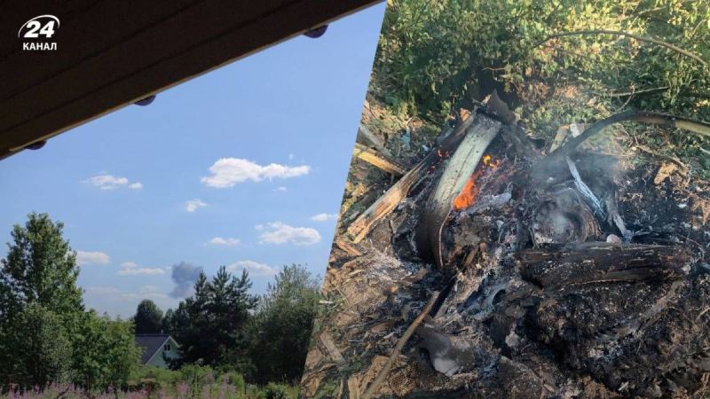 La red mostró cómo se estrelló el avión Sukhoi Superjet cerca de Moscú