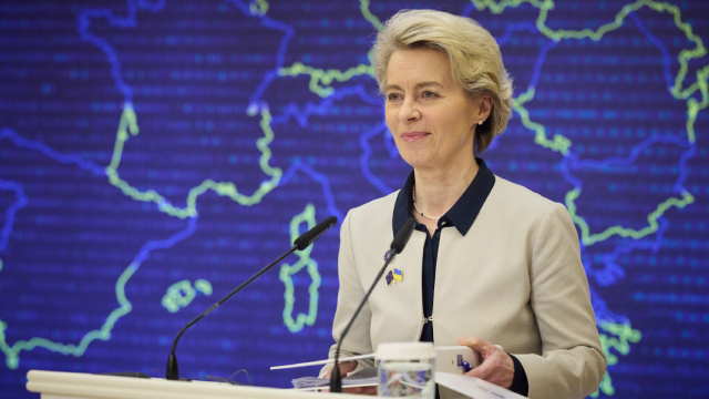 Ursula von der Leyen fue reelegida presidenta de la Comisión Europea