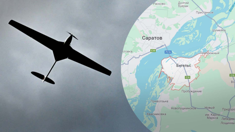 También hay un aeródromo militar: los drones también intentaron atacar Engels