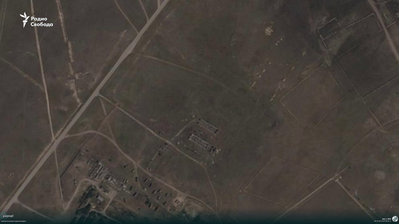 Quedan huellas del incendio: imágenes de satélite que muestran las consecuencias de un ataque a una base militar rusa en Crimea