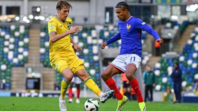 Ucrania Sub-19 perdió por mínima ante Francia en las semifinales de la Eurocopa 2024