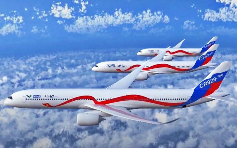 China expulsó a Rusia del proyecto para crear un avión que competiría con Airbus y Boeing