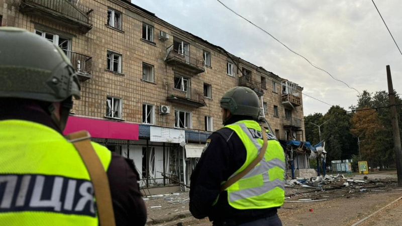 Explosiones en Konotop el 12 de septiembre: la luz y el agua han desaparecido en la ciudad, hay heridos