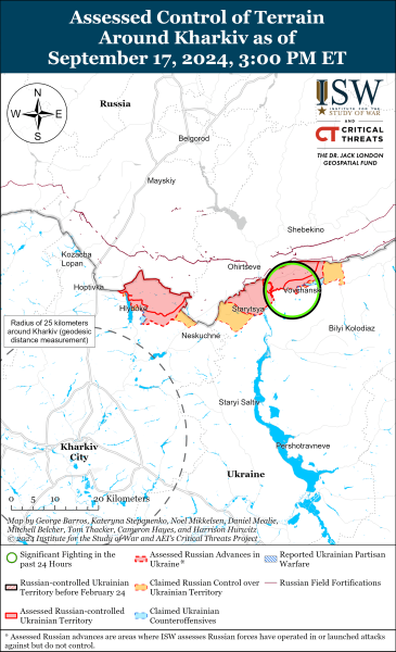 Acciones del mapa de combate el 18 de septiembre de 2024: situación en el frente