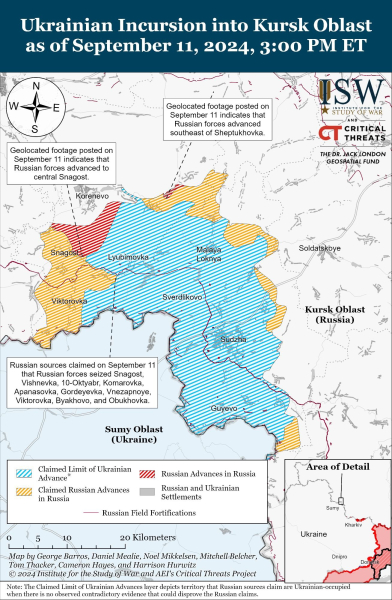 Operación Kursk de las Fuerzas Armadas de Ucrania: cronología de los acontecimientos y mapa de las operaciones militares