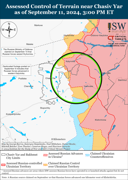 Mapa de operaciones militares al 12 de septiembre de 2024: situación en el frente 