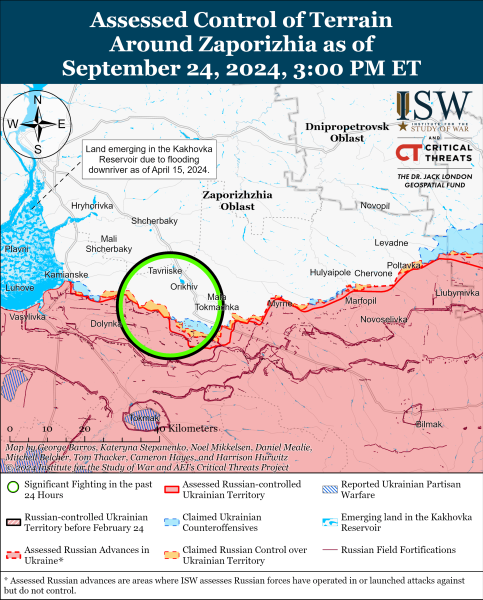 Mapa de operaciones militares para el 25 de septiembre de 2024: la situación en el frente